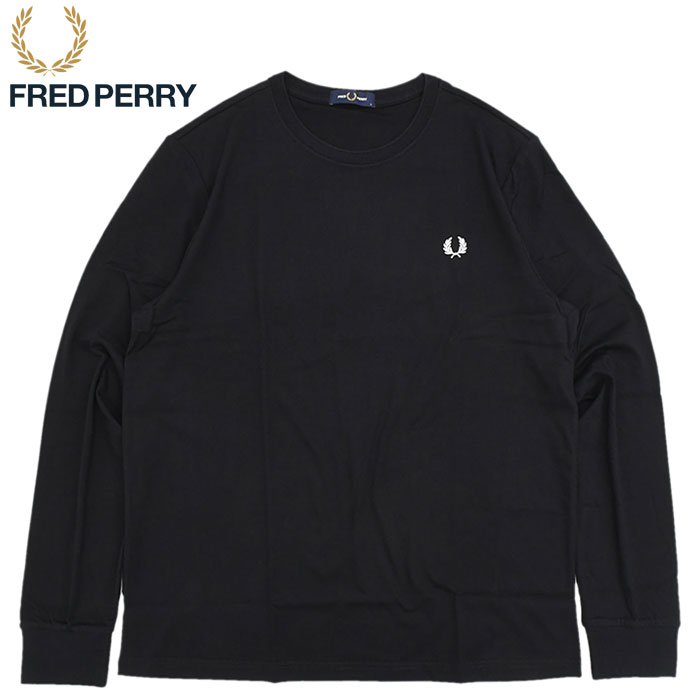 フレッドペリー ロンT Tシャツ 長袖 FRED PERRY メンズ M8700 クルーネック ( M8700 Crew Neck L/S Tee T-SHIRTS カットソー トップス )