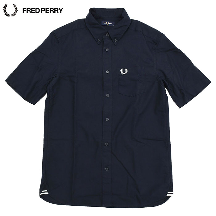 FRED PERRY フレッドペリー メンズ 長袖 オックスフォードシャツ