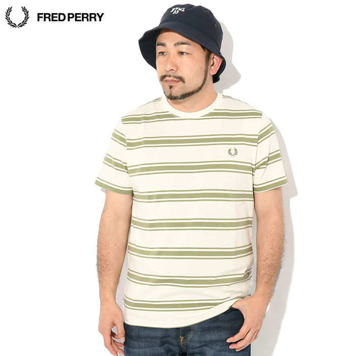 FRED PERRY（フレッドペリー） Tシャツ 半袖 メンズ ファイン