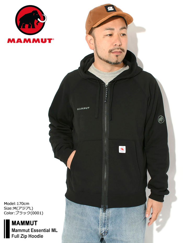 MAMMUTマムートのパーカー Mammut Essential ML Pullover Hoodie01