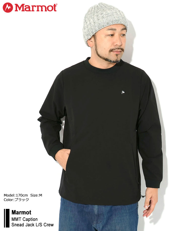 Marmot（マーモット） カットソー 長袖 メンズ キャプション スニード
