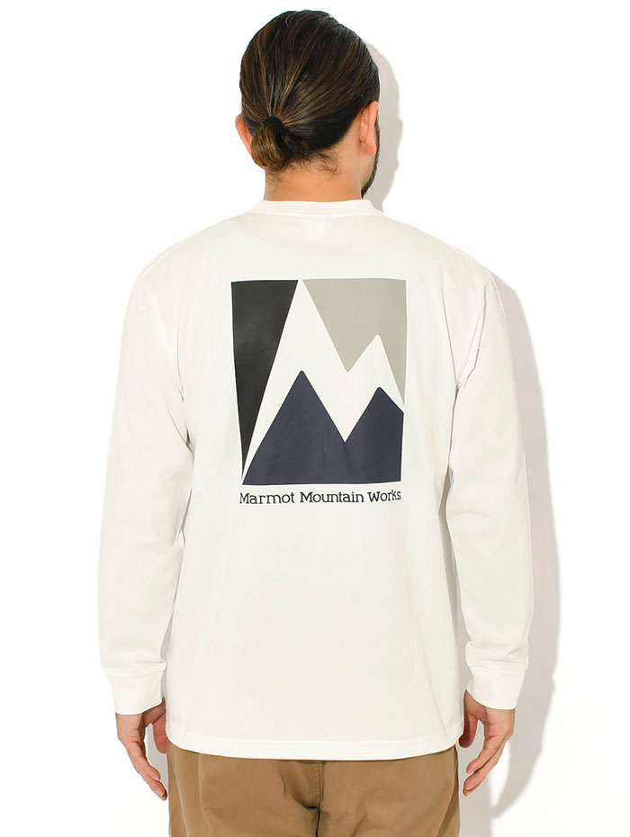 Marmot（マーモット） ロンT Tシャツ 長袖 メンズ クラック ( Crack L