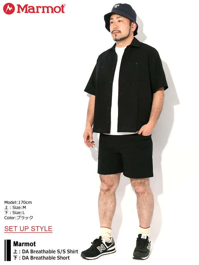 Marmotマーモットのシャツ DA Breathable Shirt01