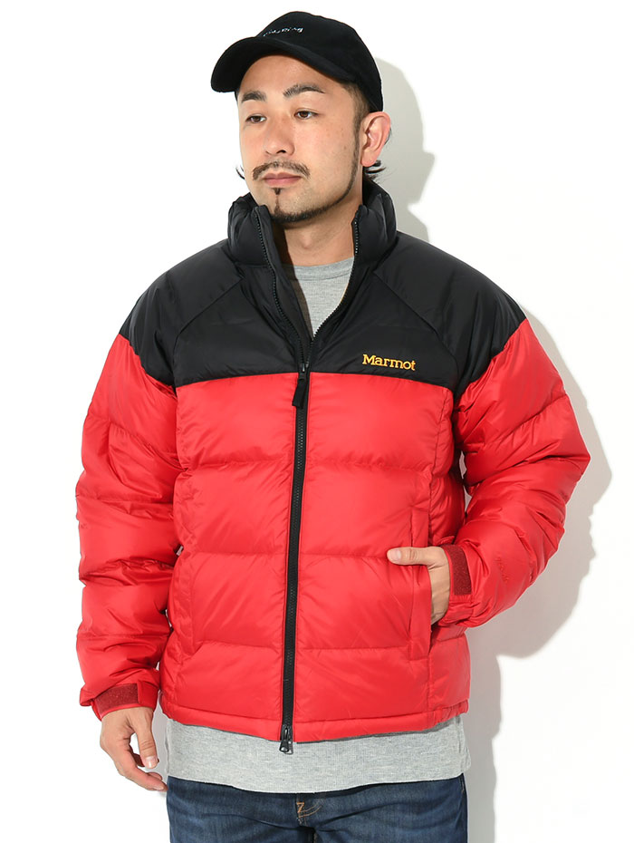 フード着脱 フルジップ ダウンジャケット GORE-TEX (Marmot