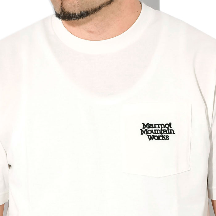 Marmot マーモット Tシャツ 半袖 メンズ エムエムダブリュー
