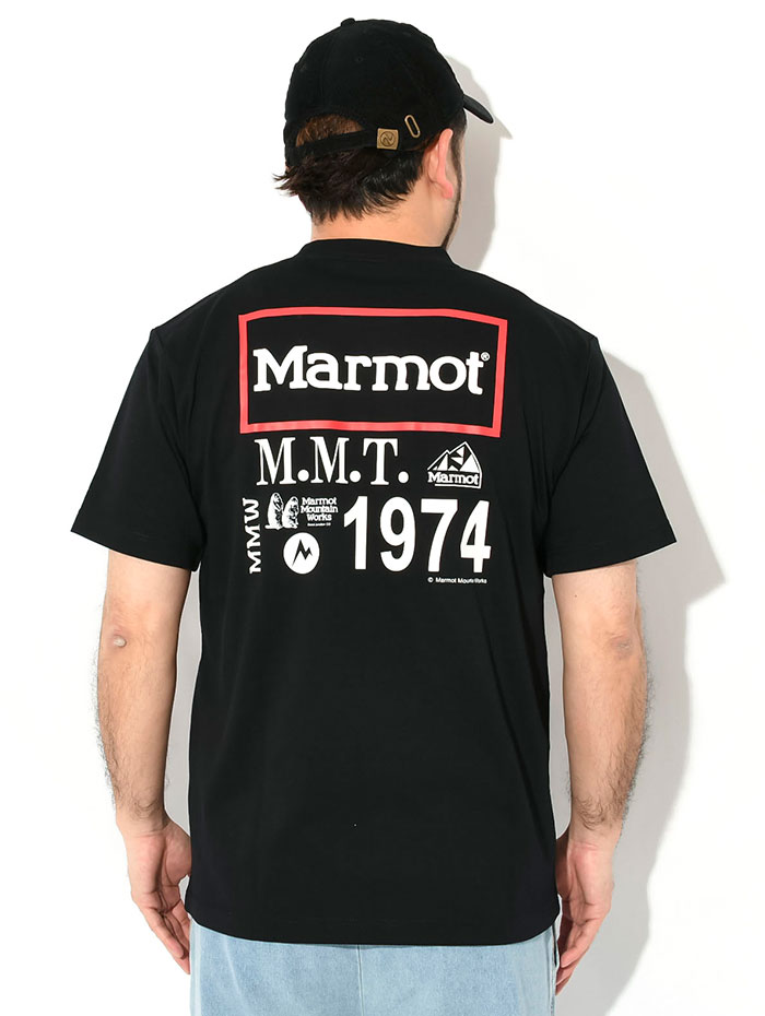 Marmot マーモット Tシャツ 半袖 メンズ エムエムダブリュー