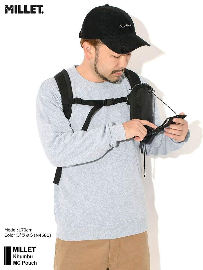 MILLETミレーのポーチ Khumbu MC Pouch01