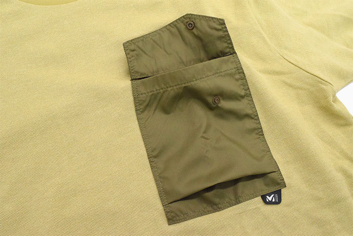 MILLET（ミレー） カットソー 半袖 メンズ ワシ プラス クルー ( Washi