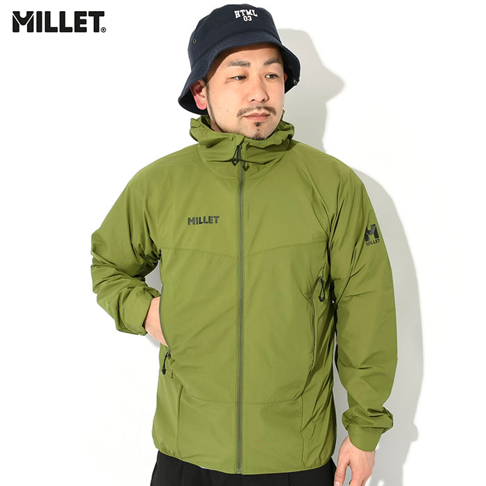 ミレー ジャケット MILLET メンズ 24SS ブリーズバリヤー ワイルダー ライト ( 24SS Breathebarrier Wilder  LT JKT ウィンドシェルジャケット MIV01929-N )