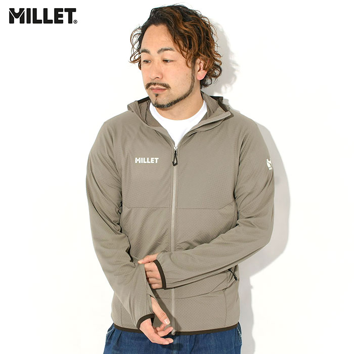 MILLET（ミレー） ジャケット メンズ ソル メッシュ フーディ ( Sol