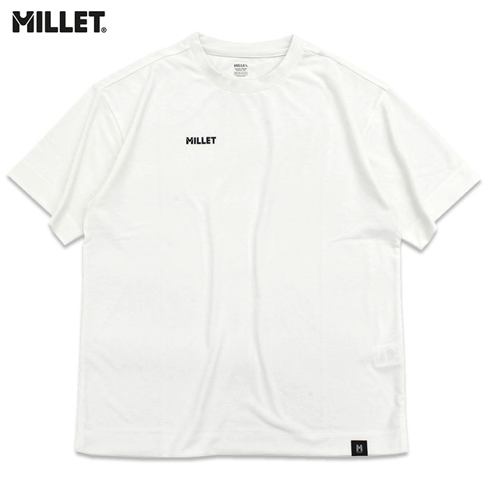 MILLET（ミレー） Tシャツ 半袖 メンズ ロゴ ビッグ ( Logo Big S/S