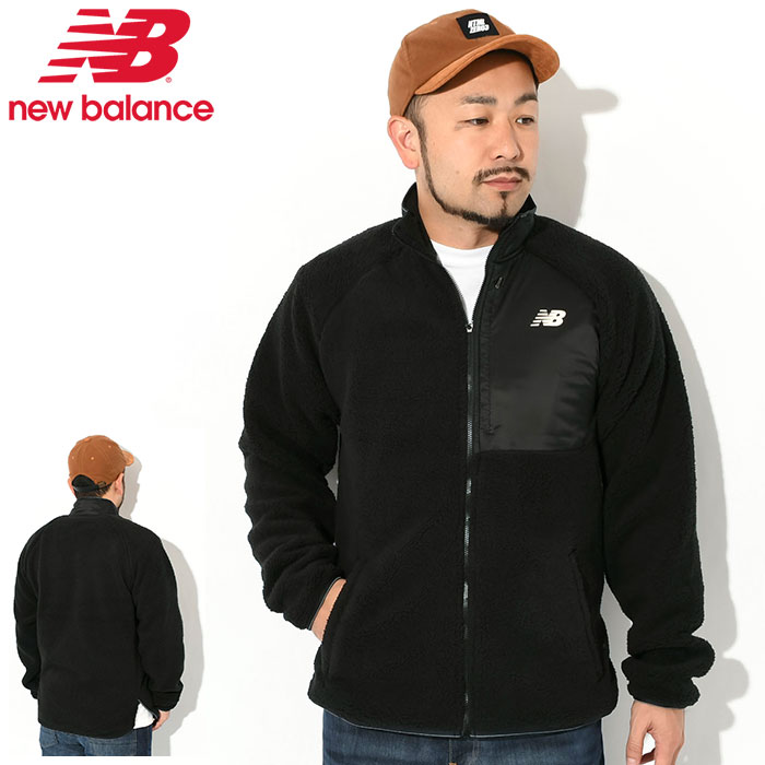 ニューバランス ジャケット new balance メンズ Q スピード シェルパ ( Q Speed Sherpa JKT フリース FLEECE JACKET アウター MJ33285 )｜icefield｜02