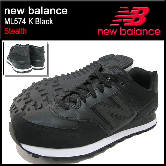 New Balance（ニューバランス） スニーカー ML574 K Black ステルス