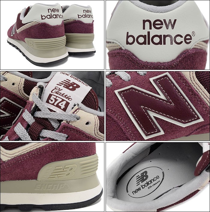 ニューバランス new balance スニーカー メンズ 男性用 ML574 VWI Wine