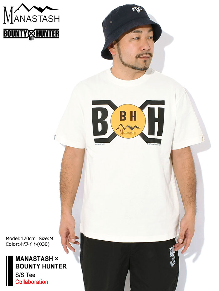 MANASTASH（マナスタッシュ） Tシャツ 半袖 メンズ バウンティー