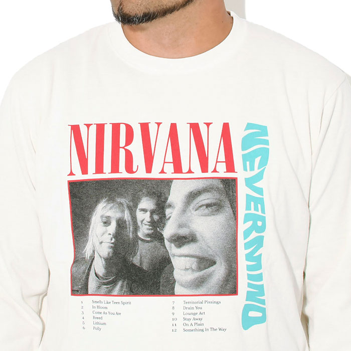 MANASTASH（マナスタッシュ） ロンT Tシャツ 長袖 メンズ ニルヴァーナ