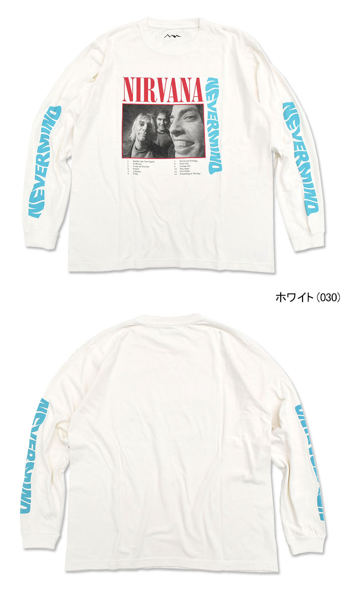 MANASTASH（マナスタッシュ） ロンT Tシャツ 長袖 メンズ ニルヴァーナ