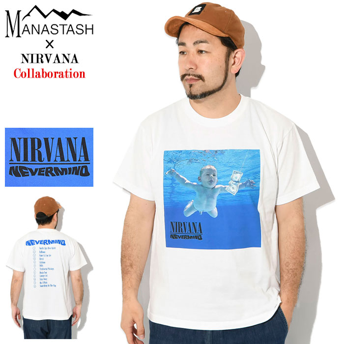 MANASTASH（マナスタッシュ） Tシャツ 半袖 メンズ ニルヴァーナ