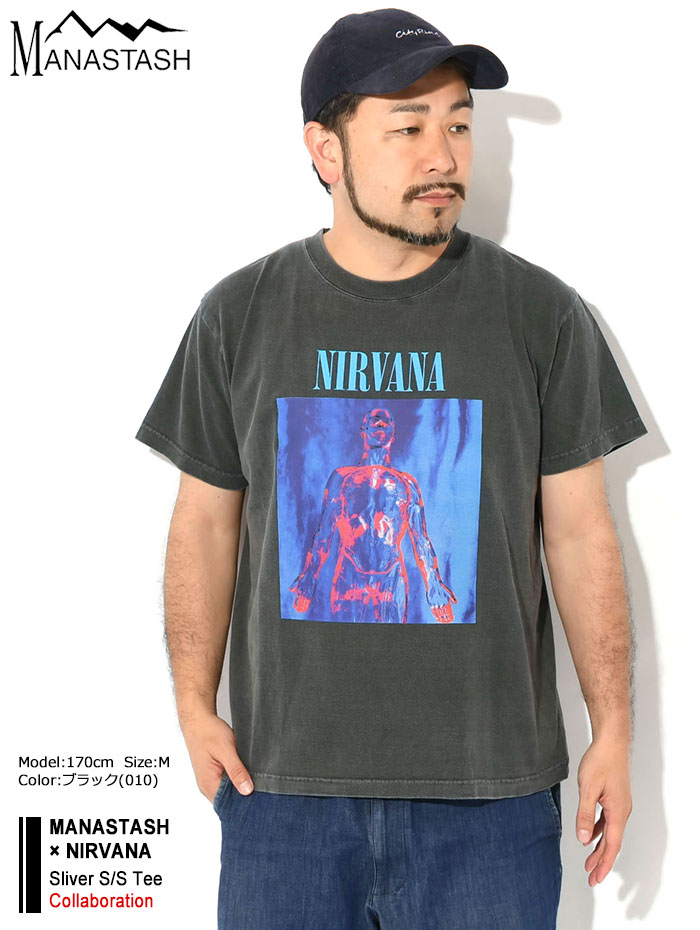 MANASTASH（マナスタッシュ） Tシャツ 半袖 メンズ ニルヴァーナ