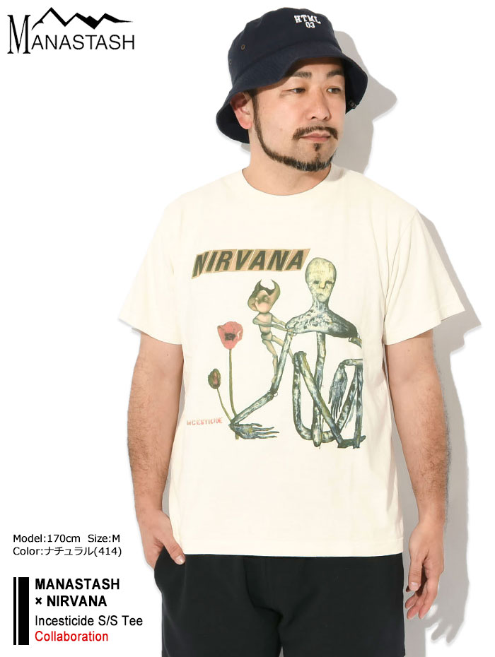 NIRVANA／ニルヴァーナ／INCESTICIDE S／S TEE／コラボTシャツ NIRVANA/ニルヴァーナ/INCESTICIDE S/S TEE/コラボTシャツ
