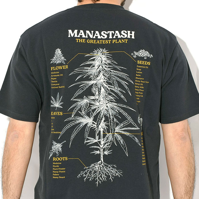 MANASTASH（マナスタッシュ） Tシャツ 半袖 メンズ TGP ヘンプ ( TGP
