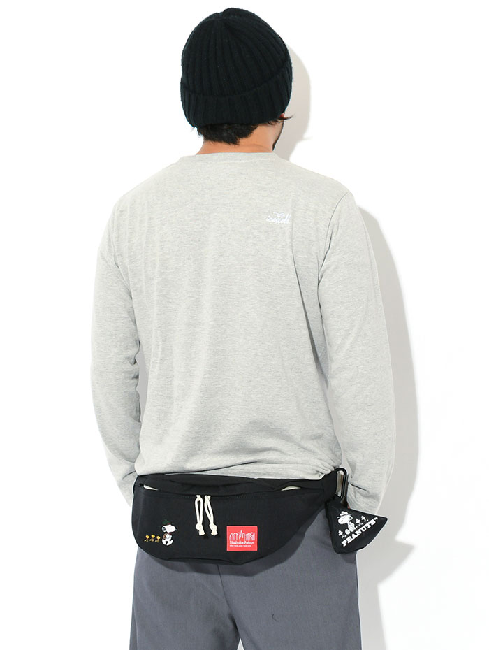 Manhattan Portageマンハッタンポーテージのバッグ PEANUTS Brooklyn Bridge Waist Bag02