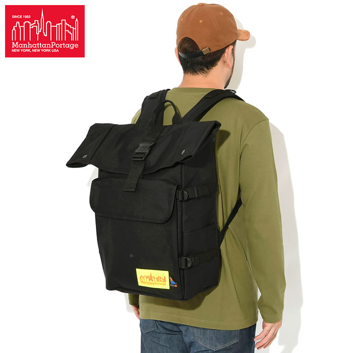【美品】マンハッタンポーテージ　NYC プリント　バックパック　リュック Manhattan Portage マンハッタンポーテージ リュック TM