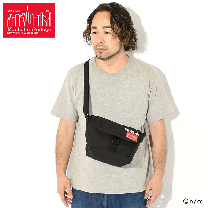 マンハッタンポーテージ メッセンジャーバッグ Manhattan Portage ちいかわ ナイロン (XXS) FZP 限定 ( Nylon Messenger Bag (XXS) MP1603FZPCKW26 )の画像