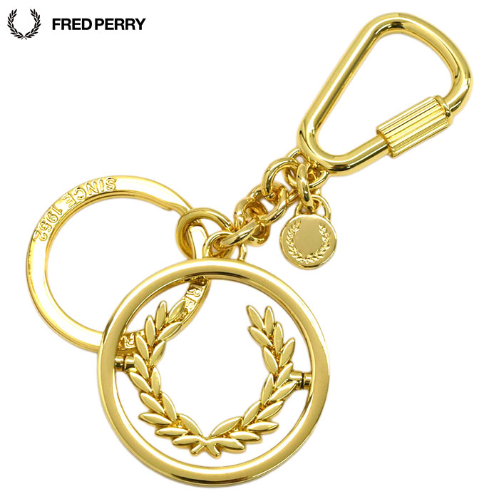 FRED PERRY（フレッドペリー） キーホルダー スピニング ローレル