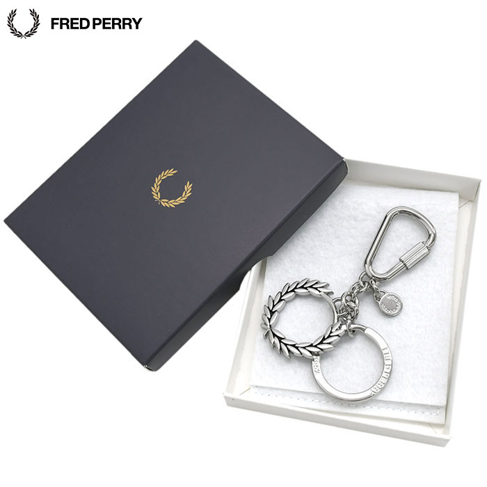FRED PERRY（フレッドペリー） キーホルダー ローレル リース