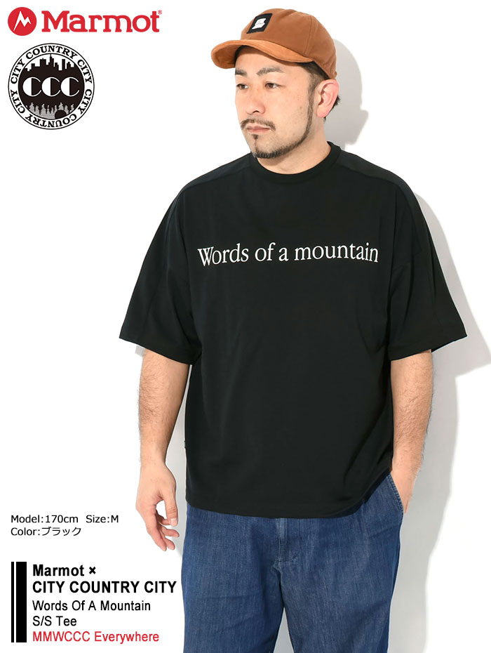 Marmot（マーモット） Tシャツ 半袖 メンズ シティーカントリー
