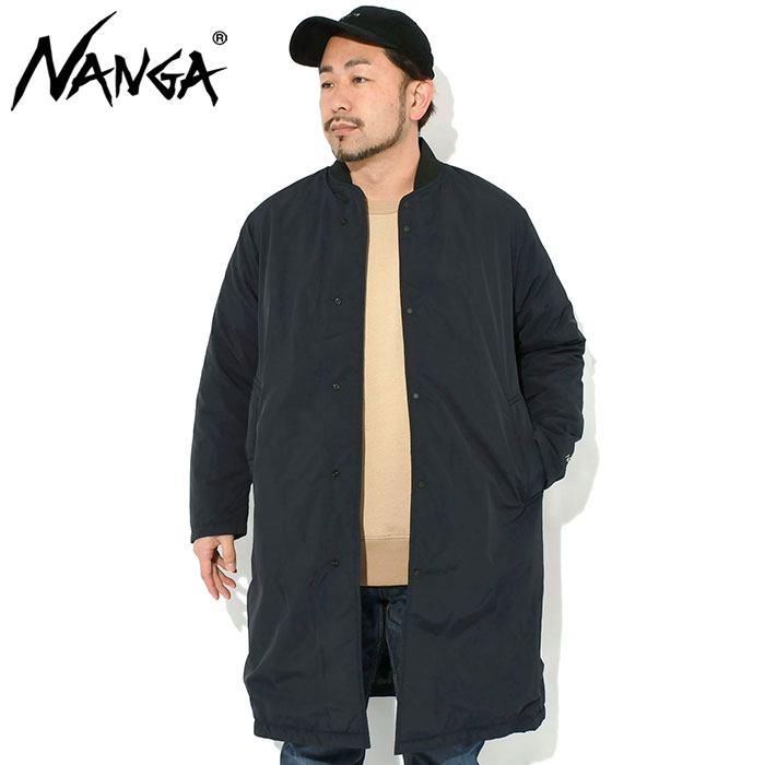 NANGA（ナンガ） ダウンジャケット メンズ リブ カラー ソフト ダウン