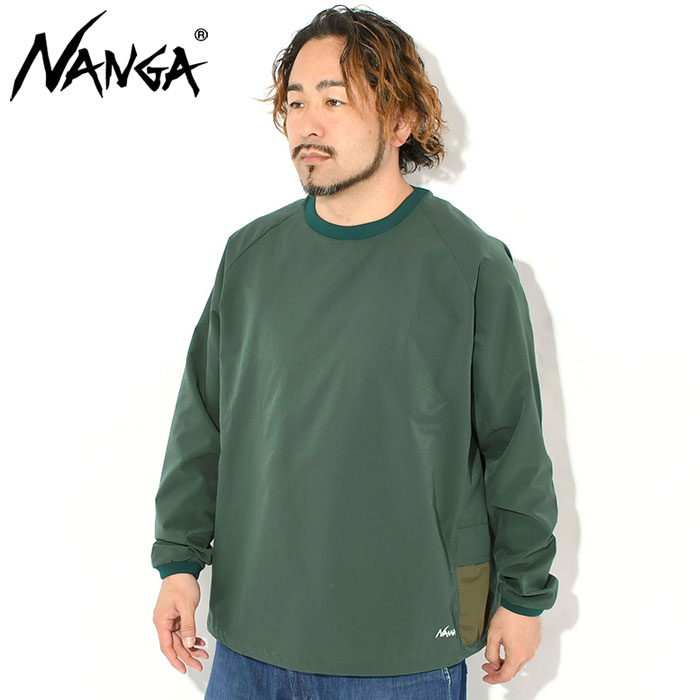ナンガ ロンT Tシャツ 長袖  NANGA メンズ ドット エア コンフィー ( Dot Air Comfy L/S Tee 吸汗速乾 通気性 軽量 ビッグシルエット N2500-1I301A )[M便 1/1]の画像
