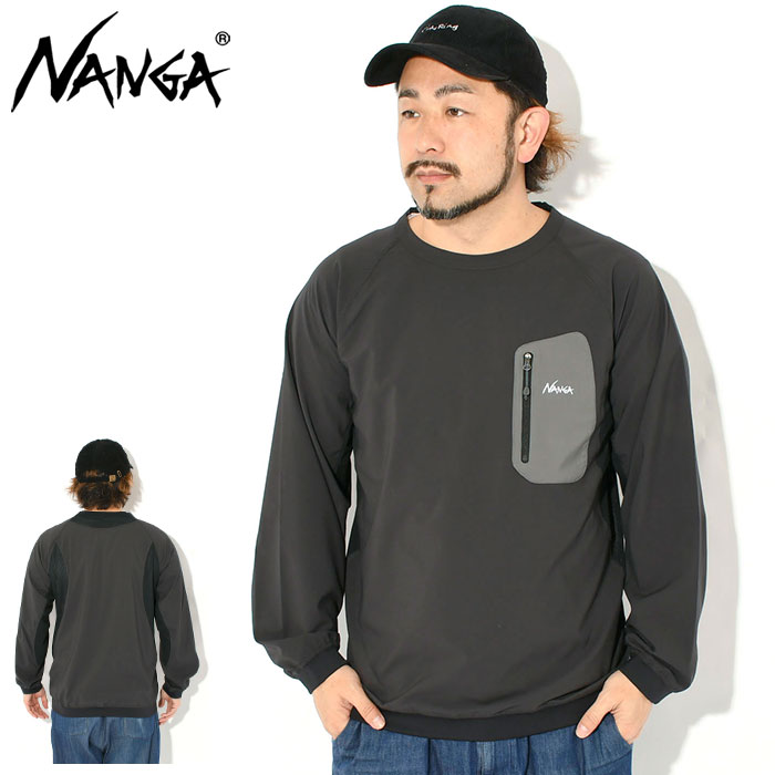 NANGA（ナンガ） ラグラン 長袖 メンズ ハイブリッド フレックス