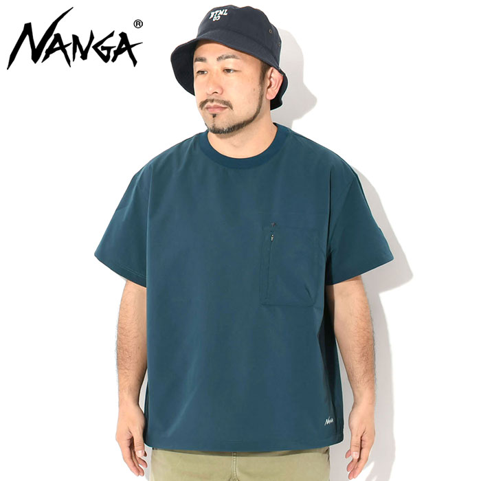 NANGA（ナンガ） Tシャツ 半袖 メンズ ドット エア コンフィー ( Dot