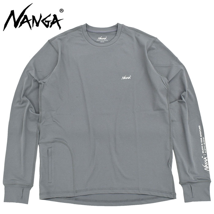 NANGA（ナンガ） カットソー 長袖 メンズ エア フレックス ラッシュ