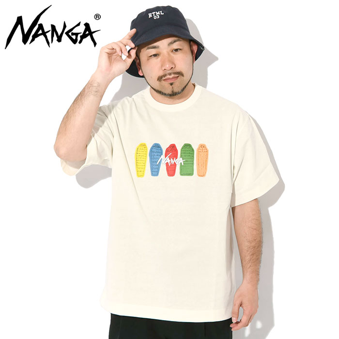 NANGA ナンガ Tシャツ 半袖 メンズ エコ ハイブリッド SB PT