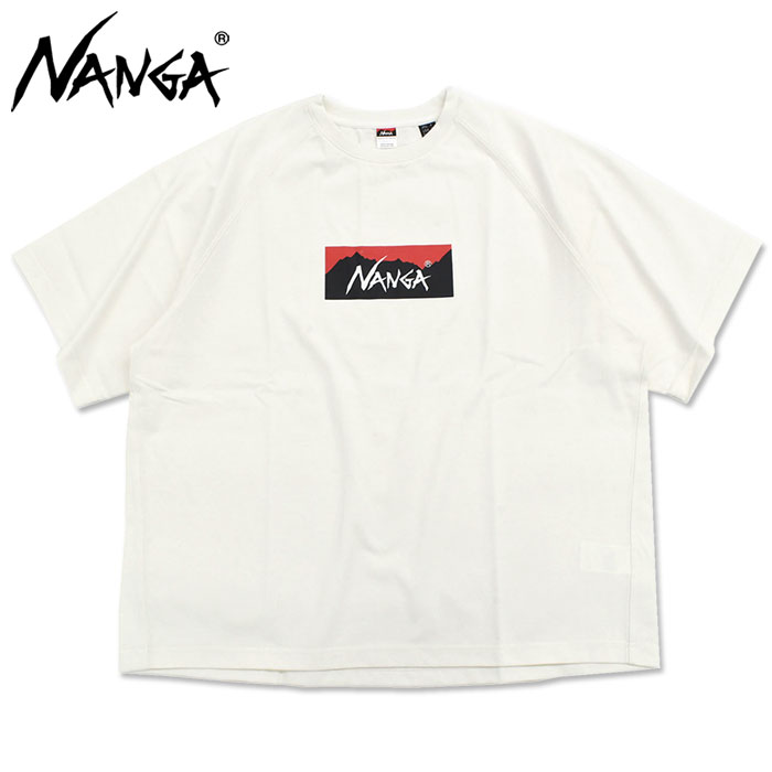 NANGA（ナンガ） Tシャツ 半袖 メンズ エコ ハイブリッド ボックス