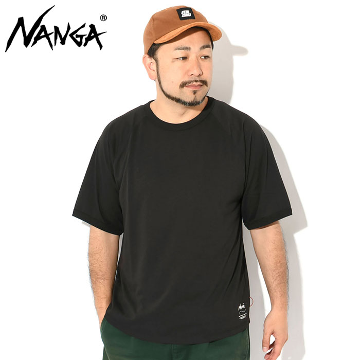 NANGA（ナンガ） Tシャツ 半袖 メンズ ドライ ミックス ラグラン ( Dry