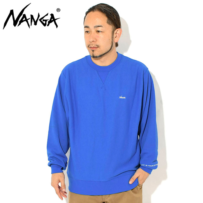 NANGA（ナンガ） トレーナー メンズ ドライ ミックス テリー クルー