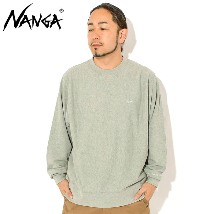 NANGA（ナンガ） トレーナー メンズ ドライ ミックス テリー クルー