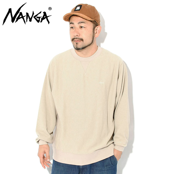 NANGA（ナンガ） トレーナー メンズ ドライ ミックス テリー クルー