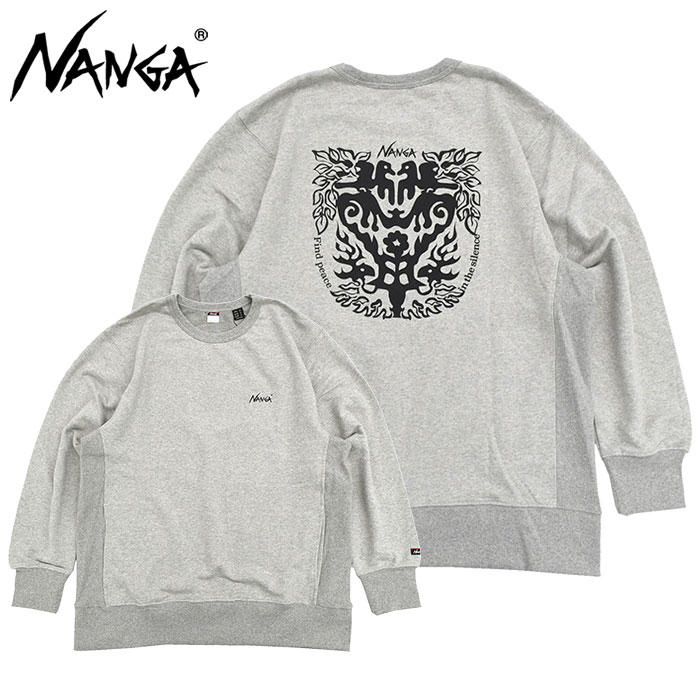NANGAトレーナー NANGA（ナンガ） トレーナー スウェット ECO HYBRID BOX LOGO