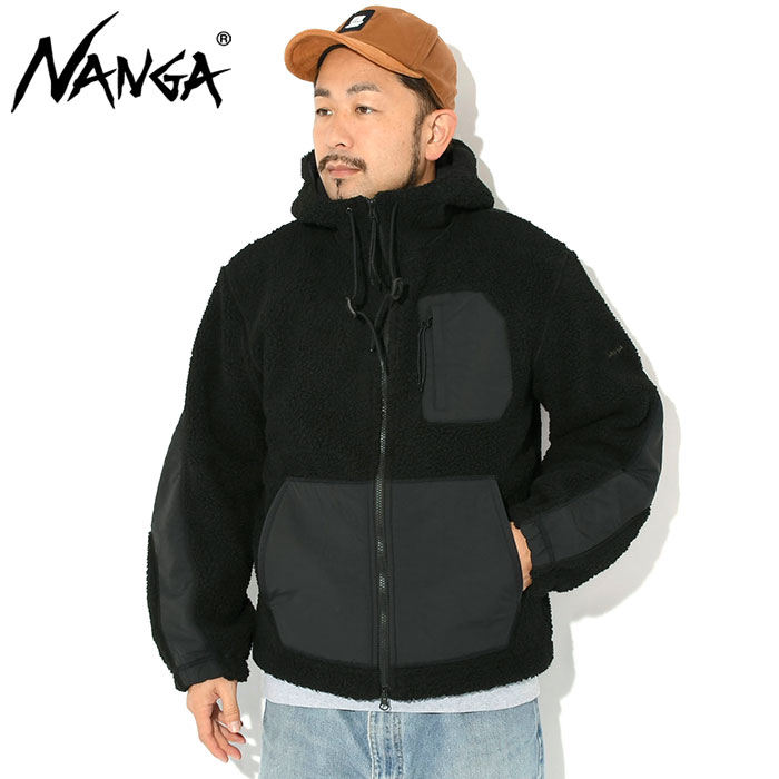 NANGA（ナンガ） ジャケット メンズ ボア フリース フル ジップ