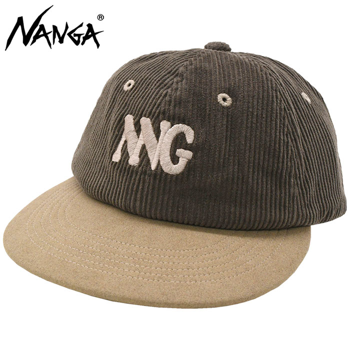 NANGA(ナンガ) キャップ コーデュロイ NNG ロゴ ( Corduroy NNG Logo NANGA(ナンガ) キャップ コーデュロイ NNG ロゴ ( Corduroy NNG Logo