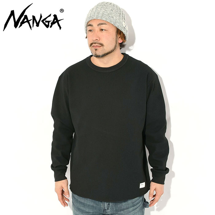 NANGA（ナンガ） カットソー 長袖 メンズ エアフレックス ワッフル