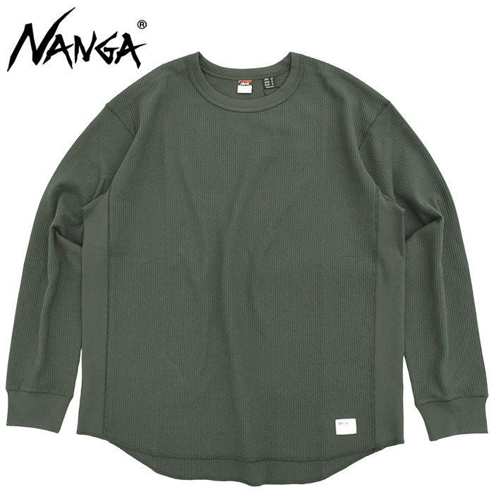NANGA（ナンガ） カットソー 長袖 メンズ エアフレックス ワッフル