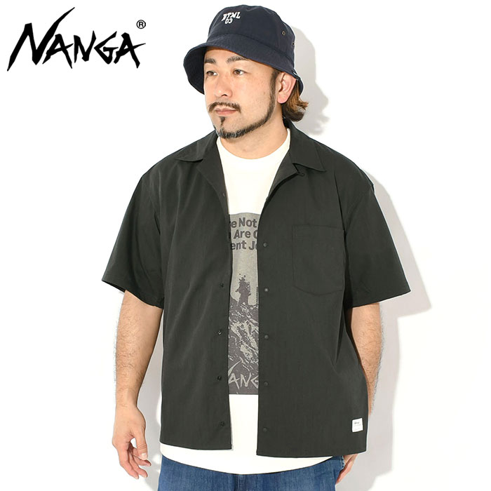 NANGA（ナンガ） シャツ 半袖 メンズ ヒノック リップストップ