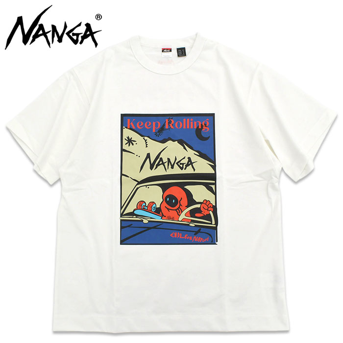 NANGA（ナンガ） Tシャツ 半袖 メンズ エコ ハイブリッド キープ