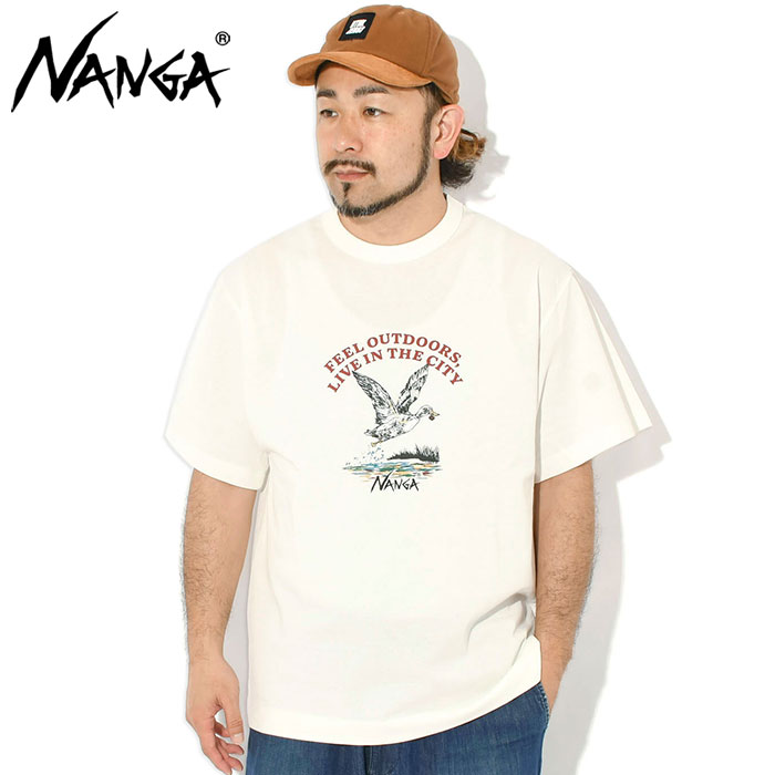 NANGA（ナンガ） Tシャツ 半袖 メンズ エコ ハイブリッド ダック